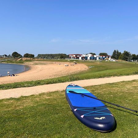 Luxe Chalet Direct Aan Het Water Met Strand Lith Exterior foto